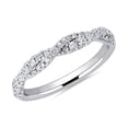 thumbnail image 1 of 0.30 Ct Clarity VS1 Color F-G Round Natural Diamond Stunning Engagement Eternity Band for Womene Solid 950 Platinum Size 7.5, 1 of 8