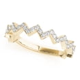 thumbnail image 1 of 0.30 Ct. Diamond Faceted Wedding Band In 10K Solid White, Yellow & Rose Gold, 1 of 1