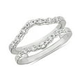 thumbnail image 1 of 0.30 Ct VS1 Clarity Round Cut Genuine Diamond Wonderful Eternity Band for Bride in Solid 18K White Gold Size 10.5, 1 of 7