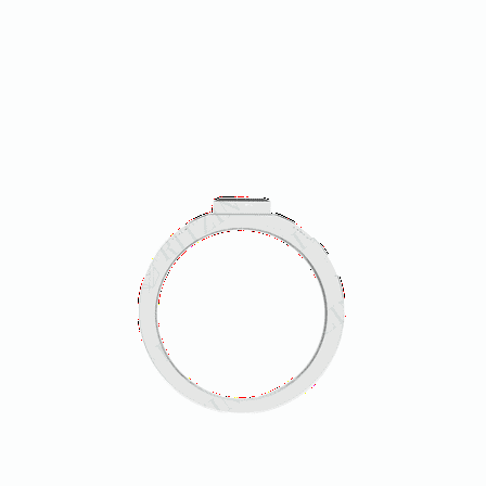 0.30 TCW Lab Grown Diamond Round Cut Solitaire Engagement Ring 10K Rose Gold