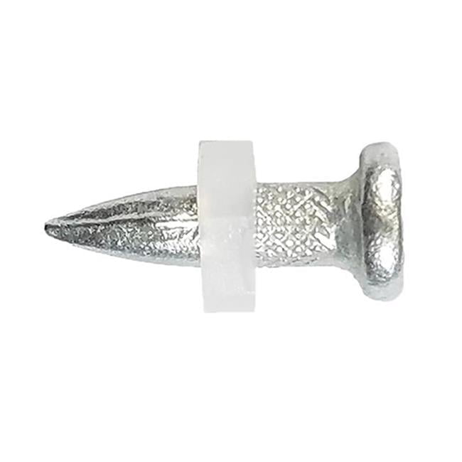 0.300 x 0.5 in. Plastic & Steel Flat Head Drive Pin - 100 per Box