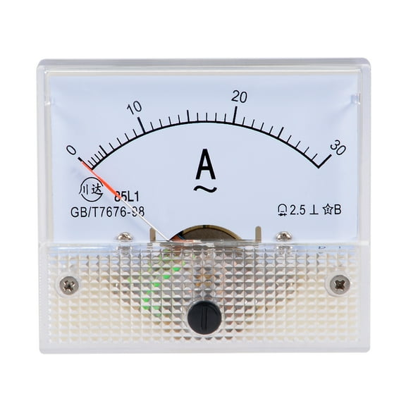 0-30A Analog Panel Ammeter Gauge Ampere Current Meter 85L1