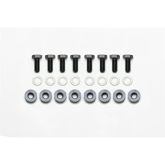 0.31-24 in. Dyamic 8 Bolt Rotor Bolt Kit with T-Nut