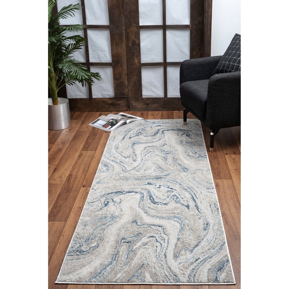 0.31 Pile Height Runner Rug | Non-Obstructive, Ideal for Entryways, Enhance Comfort