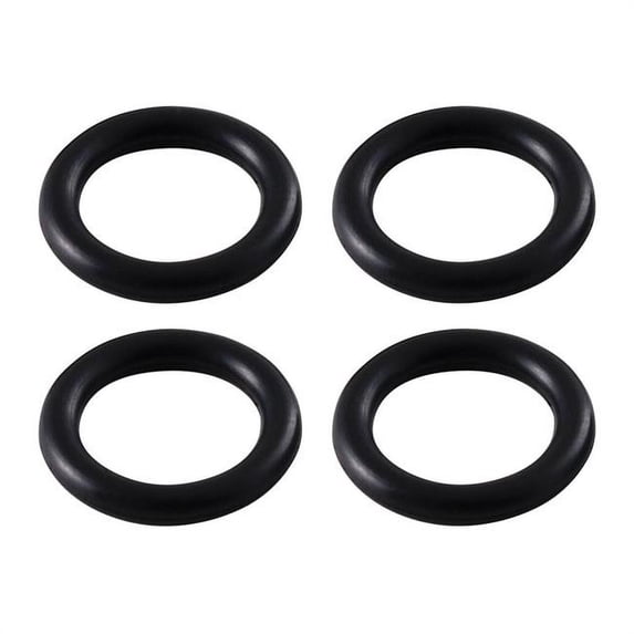 0.31 in. Dia. x 0.44 in. Dia. Rubber O-Ring - Pack of 4