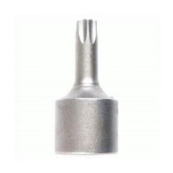 0.31 in. Hex - 0.62 in. OA T40 Half Cut Torx Bit - Silver - 0.31 x 0.62in.