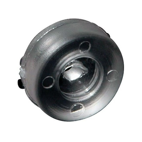 0.31 in. Mill Shower Door Bumper - Pack of 2