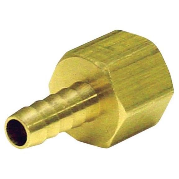 0.31 x 0.25 in. Brass Adapter, Gold - Pack of 5