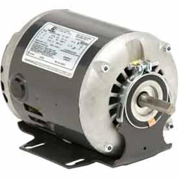 0.33 HP 1-Phase Belted Fan & Blower - ODP - 1725 RPM - Resilient Base