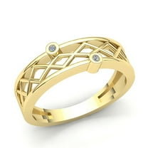 0.33ctw Round Cut Diamond Mens Fancy Zigzag Anniversary Wedding Band Solid 14K Rose, White or Yellow Gold IJ SI2