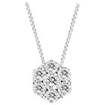 thumbnail image 1 of 0.35 Ct. Diamond Cluster Pendant In 14K Gold, 1 of 1