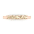 thumbnail image 1 of 0.35 ctw Wedding Band for Women - 14K Rose Gold Natural Morganite Stackable Eternity Ring, 1 of 6