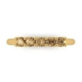 thumbnail image 1 of 0.35 ctw Wedding Band for Women - 18K Yellow Gold Simulated Champagne Diamond Stackable Eternity Ring, 1 of 6