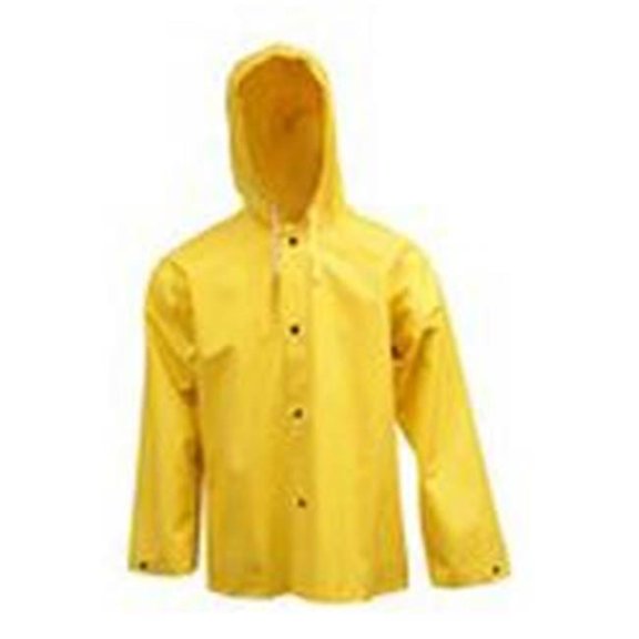 0.35 mm Yellow Industrial Jacket with Hood