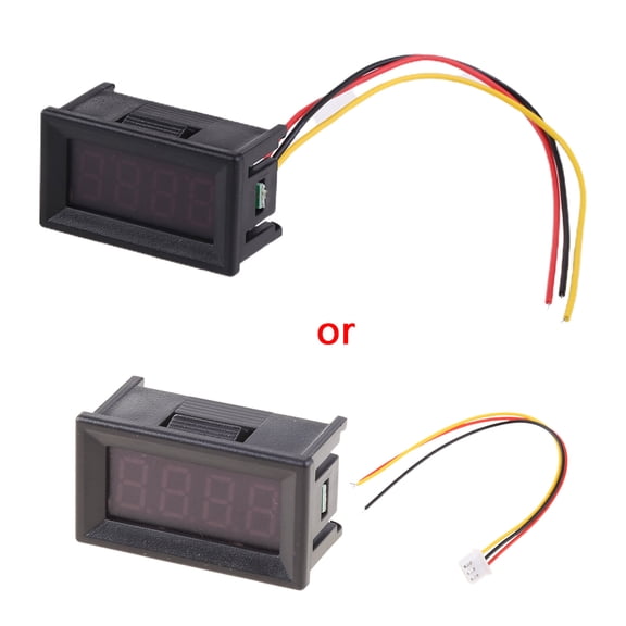 0.36" Digital Voltmeter Voltage Volt Tester Meter for w/ 3 Wires 0-99.99V