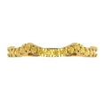 thumbnail image 1 of 0.36 ctw Wedding Band for Women - 14K Yellow Gold Natural Citrine Stackable Eternity Ring, 1 of 6