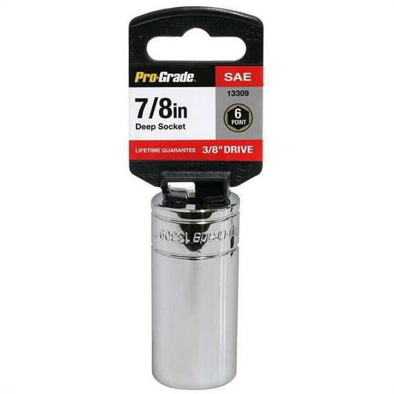 0.37 Drive x 0.87 in. 6 Point Deep Socket