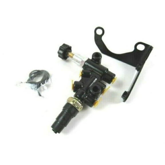 0.37 in. -24IF Inlet & Outlets Aluminum Adjustable Combination Proportioning Valve, Black