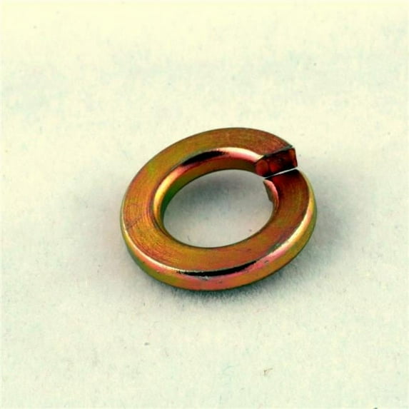 0.37 in. Alloy Split Lock Washers Zinc & Dichromate - Box of 50