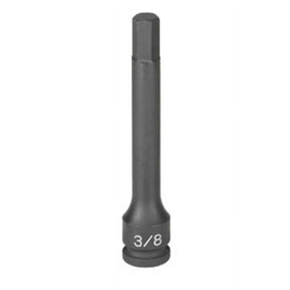 0.37 in. Drive x 11 mm. Hex Driver 4 in. Length Socket