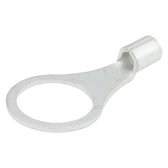 0.37 in. Hole 16-14 Gauge Non-Insulated Ring Terminal - Pack of 20