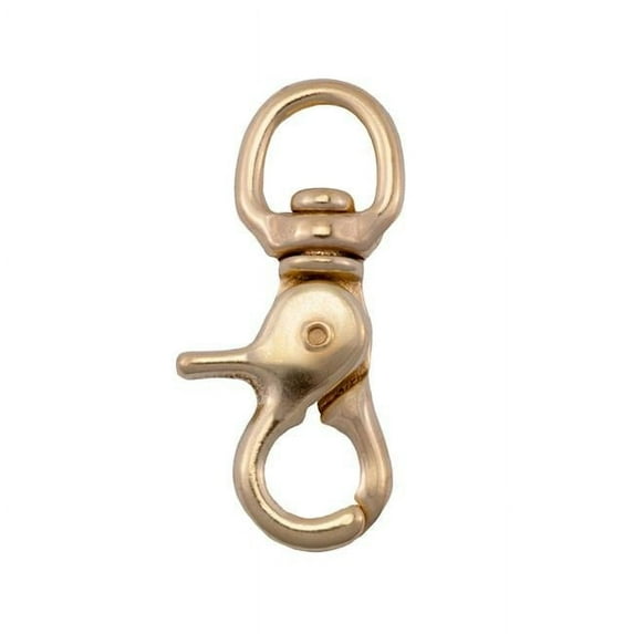 0.37 in. Rotating Eye Snap Hook, Bronze