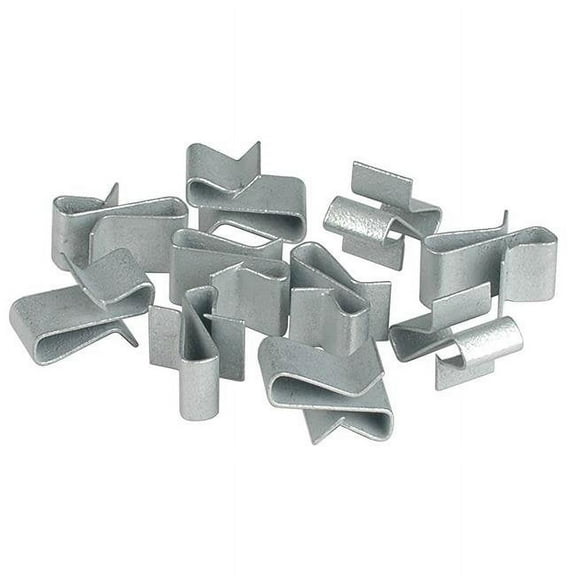 0.37 in. Wide Trailer Frame Clips Zinc - Pack of 10
