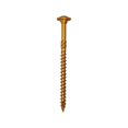 thumbnail image 1 of 0.37 x 10 in. Star Self Tapping Zinc Construction Screws, Yellow, 1 of 1