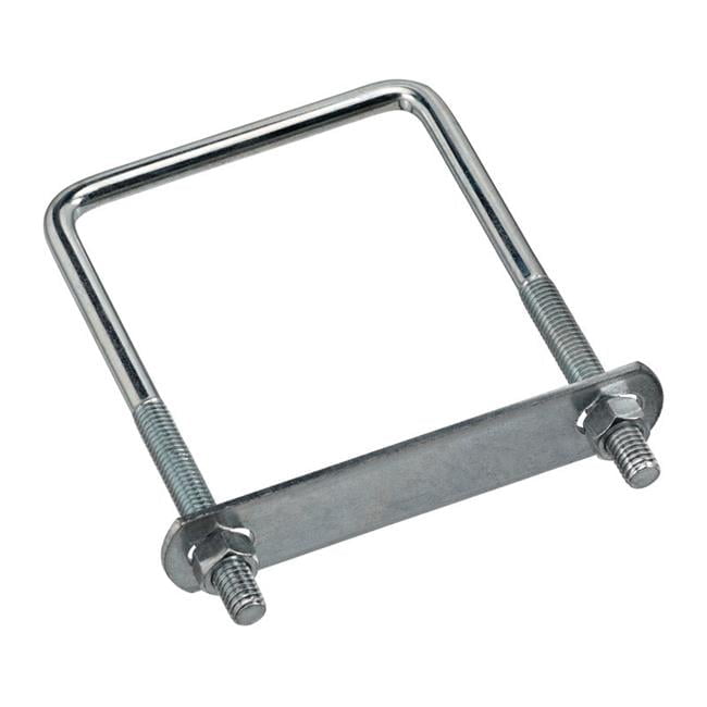 0.37 x 3-0.62 x 6 in. Steel Square U-Bolt