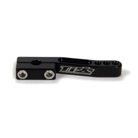 0.375 in. Aluminum Sprint Car Throttle Arm - Black Anodize