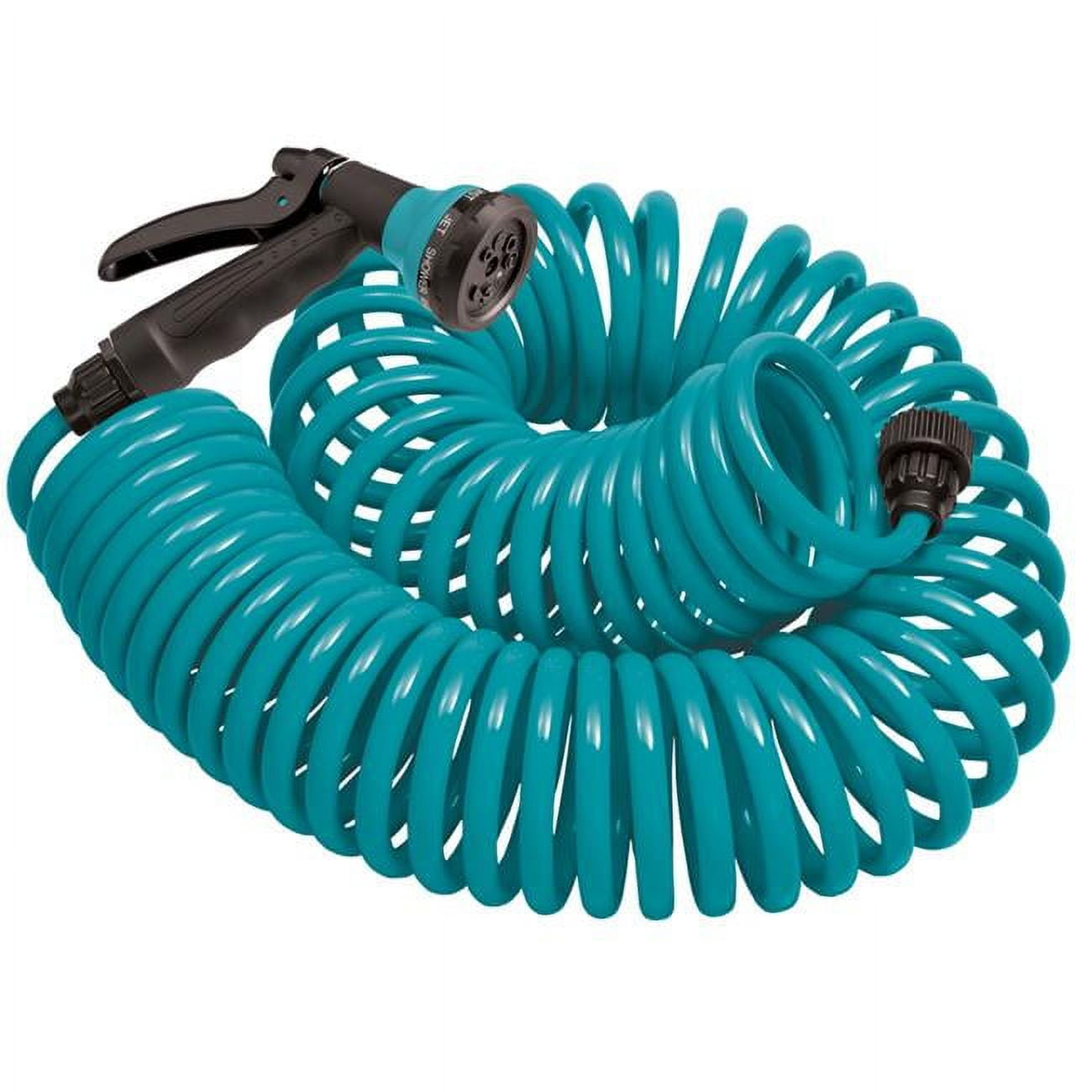 0.375 in. x 50 ft. Blue Garden Hose Combo