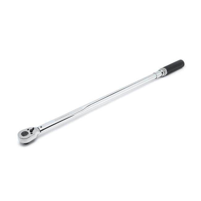 0.375in. Drive Torque Wrench - Chrome Finish - 10-100 ft-lb Range - High Precision