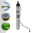 thumbnail image 1 of 0.37kw 110V Deep Well Pump 1/2HP 16GPM Submersible Pump 110V Stainless Steel, 1 of 9