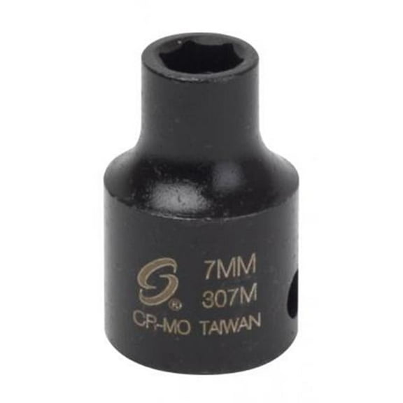 0.38 Drive 7mm 6 Point Impact Socket