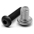thumbnail image 1 of 0.38 in. -16 x 0.63 in. Coarse Thread Socket Button Head Cap Screw, 18-8 Stainless Steel - 1000 Piece, 1 of 1
