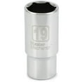 thumbnail image 1 of 0.38 in. Drive Master Mechanic 19 mm 6 Point Deep Well Socket, 1 of 1