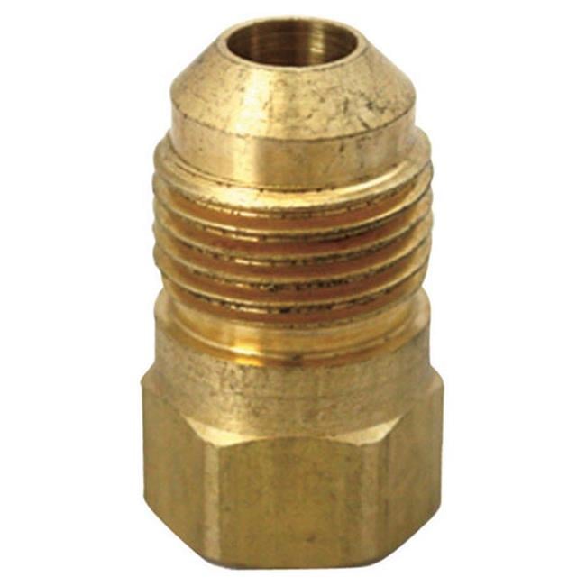 0.38 in. Flare x 0.38 in. Fip Brass Adapter - Pack of 5 - Walmart.com