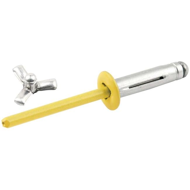 0.38 in. Small Head Flange Type Rivet, Yellow - Pack of 250 - Walmart.com