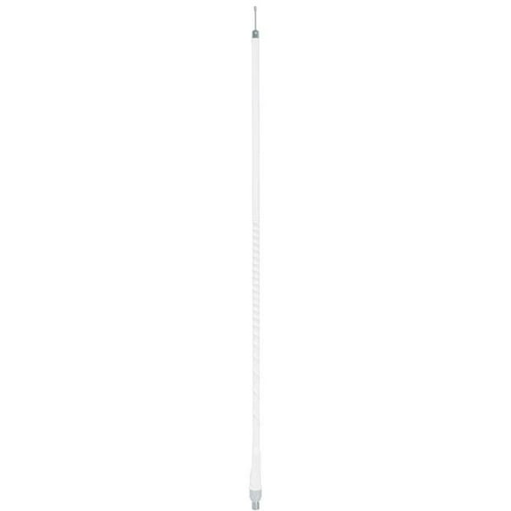 0.38 x 24 in. 4 ft. Superflex CB Antenna with Tunable Tip, White