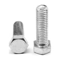 thumbnail image 1 of 0.38in. -16 x 1.75 in. - FT Coarse Threaded Grade 5 Hex Tap Full Threaded Bolt, Medium Carbon Steel - Zinc Plated - 650 Piece, 1 of 1
