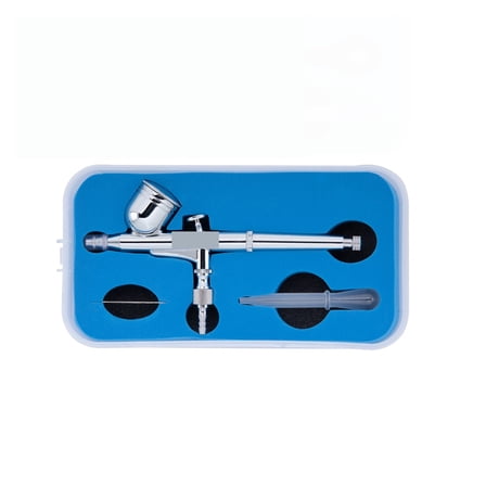 0.3MM 7CC Dual-Action Airbrush With Box Gravity Spray Gun Air Hose For Art Cake Nail Model Paint Spraying Hobby ,Versatile applications