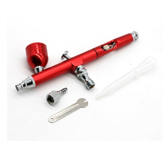 0.3MM Gravity Feed Dual Action Airbrush Paint Spray Gun Sprayer Pen For Needle Body Paint Nail Art Body Cake Toy Models ,Versatile applications