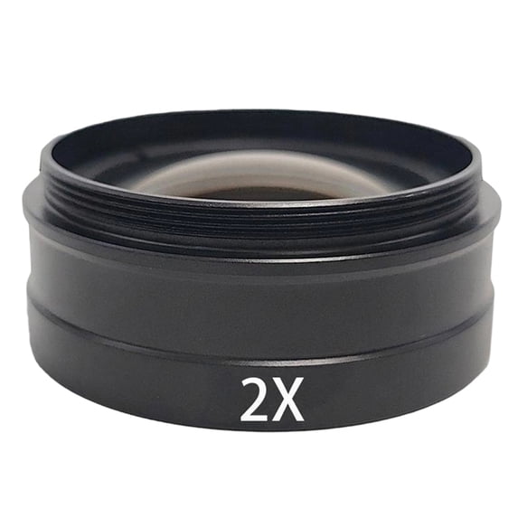 0.3X 0.5X 0.7X 2.0X Auxiliary Barlow Objective Lens M42mm Thread for 120X 180X 200X 300X 500X C-Mount Optical Lens D