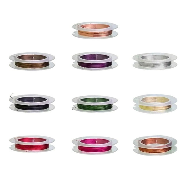 0.3mm DIYs Copper Wire for Crafts Making Finding Copper Thread Bracelet