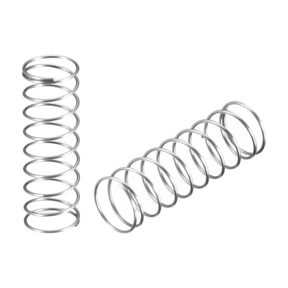 0.3x5x15mm Spring Steel Coil Extended Compressed Spring 10 Pcs