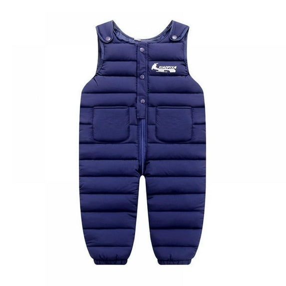 0-4 Years Unisex Boys Girls Ski Snow Bib Overall Jumpsuit Snowsuit
