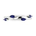 thumbnail image 1 of 0.4 ctw Wedding Band for Women - 14K White Gold Simulated Tanzanite Stackable Eternity Ring, 1 of 6