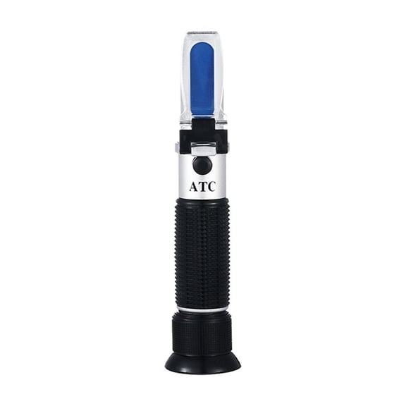 0~40% 0~25% Alcohol Wort Refractometer Beer Fruit Juice Wine Sugar Test Meter ,Easy Carry