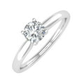 thumbnail image 1 of 0.40 Carat Diamond Solitaire Engagement Ring Band in 14K White Gold (Ring Size 11) (I1-I2 Clarity), 1 of 5