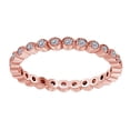thumbnail image 1 of 0.40 Carat Diamond Stackable Eternity Band In 14K Rose Gold, 1 of 2